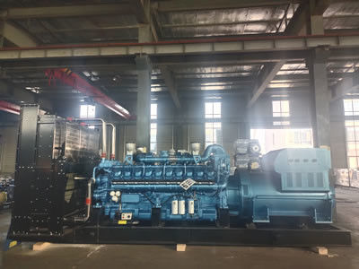Zestaw generatora Weichai 500 kW Kontroler ComAp Stacjonarny zestaw generatora