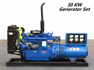 Stabilne napięcie 30 Kw Generator diesla 590KG 6-cylindrowy generator silnika Diesla