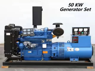 Zestawy generatorów diesla o mocy 50 KW Płynna praca agregatu prądotwórczego