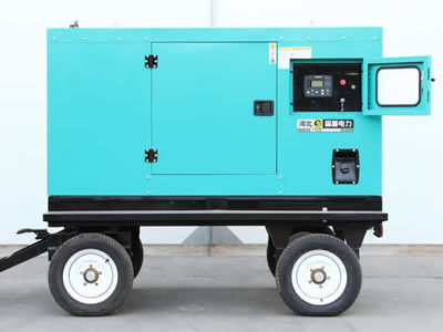 Kompaktowe mobilne generatory wysokoprężne Zestaw mocy 60 HZ do elastycznej obsługi