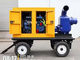 Zestaw pompy wodnej ISO Diesel Pompa z silnikiem wysokoprężnym do zapobiegania powodziom